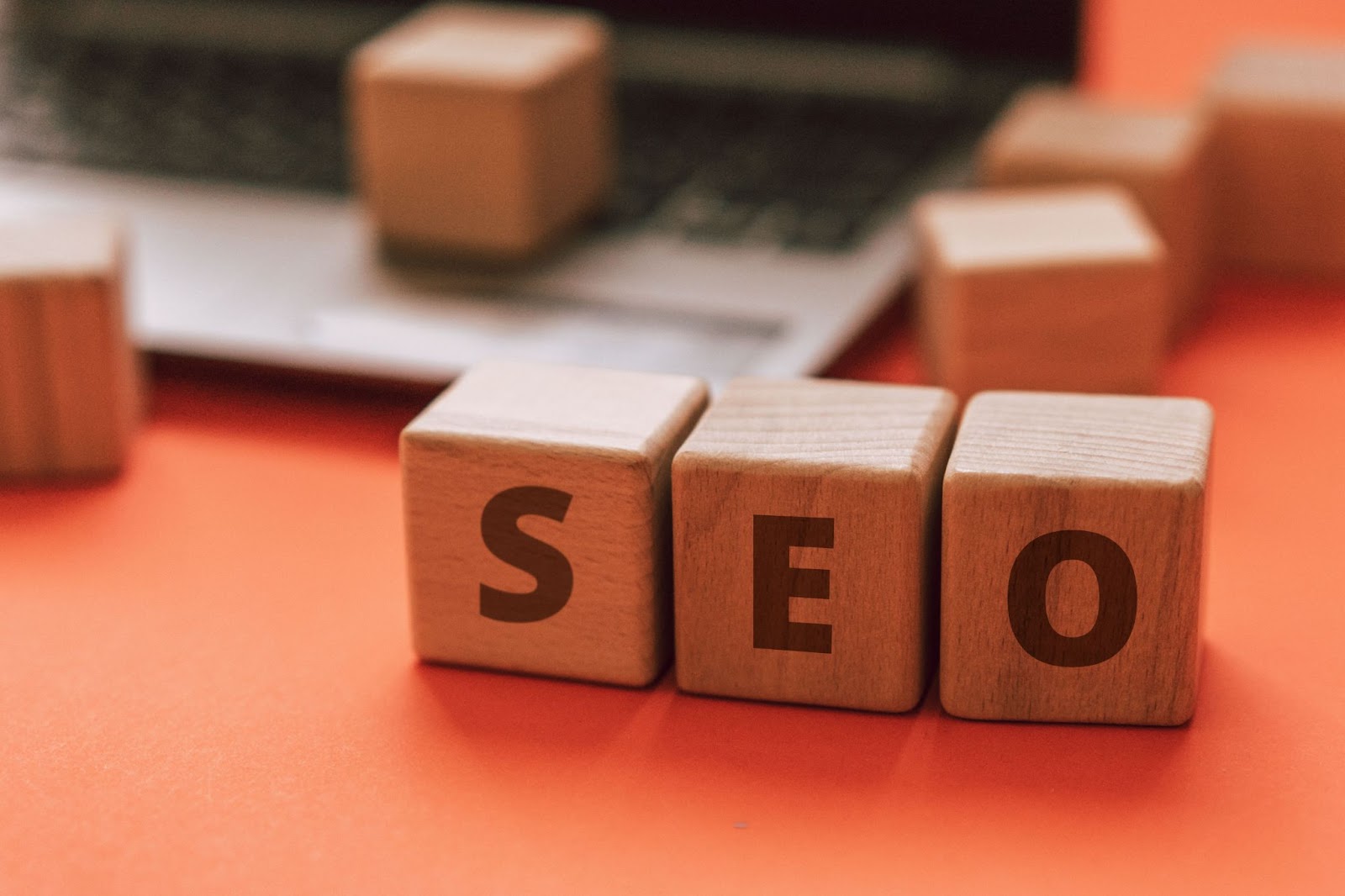 wooden blocks spelling out SEO